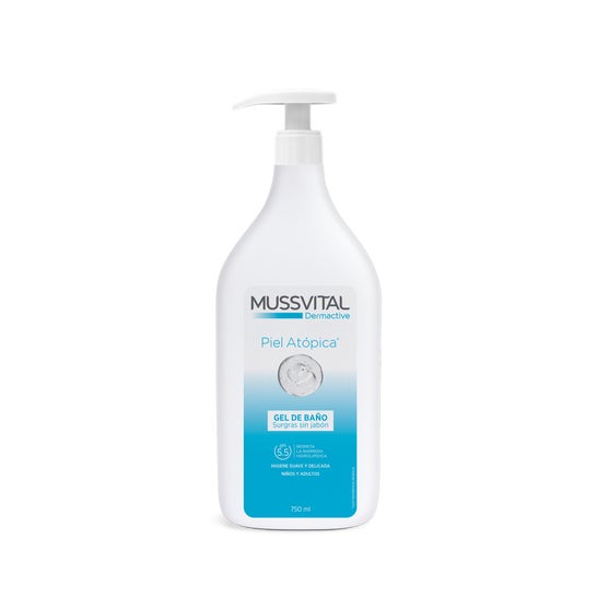 Mussvital Dermactive Gel de Baño Piel Atópica 750 ml