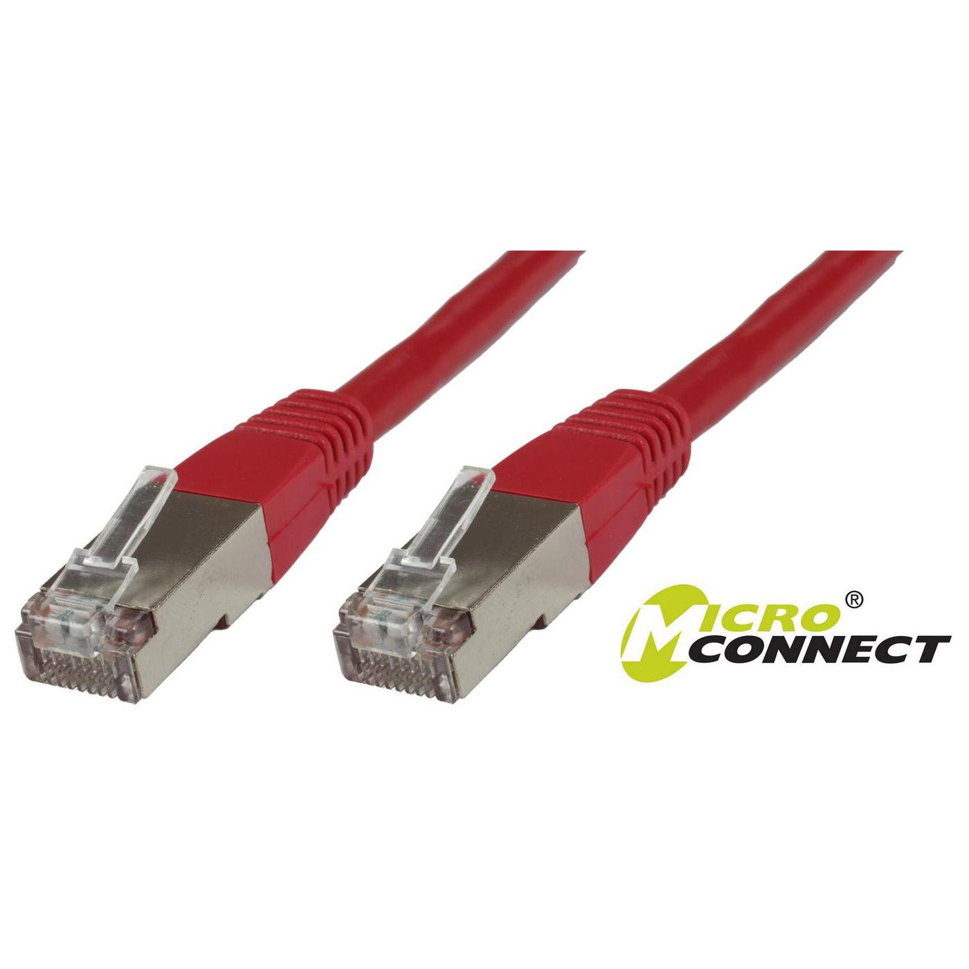 F/utp cat6 15m red pvc