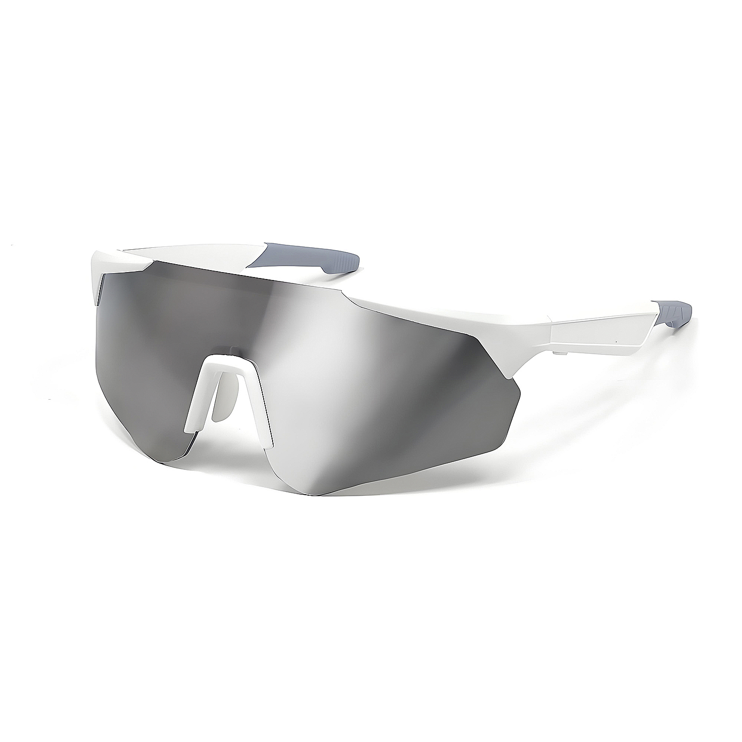 DAM Gafas deportivas inteligentes QY PRO 2. Asistente de voz inteligente, traducción en tiempo real de más de 100 idiomas, control de música/llamadas y lentes UV400. 14,5x14,5x5,5 Cm.
