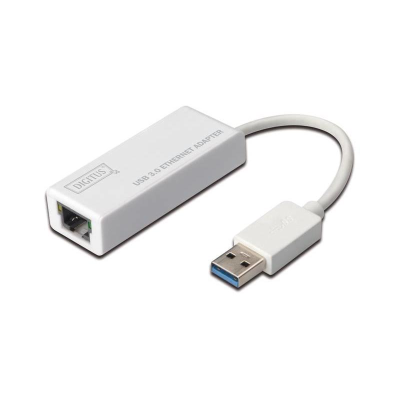 Digitus DN-3023 cable gender changer USB RJ-45 Blanco