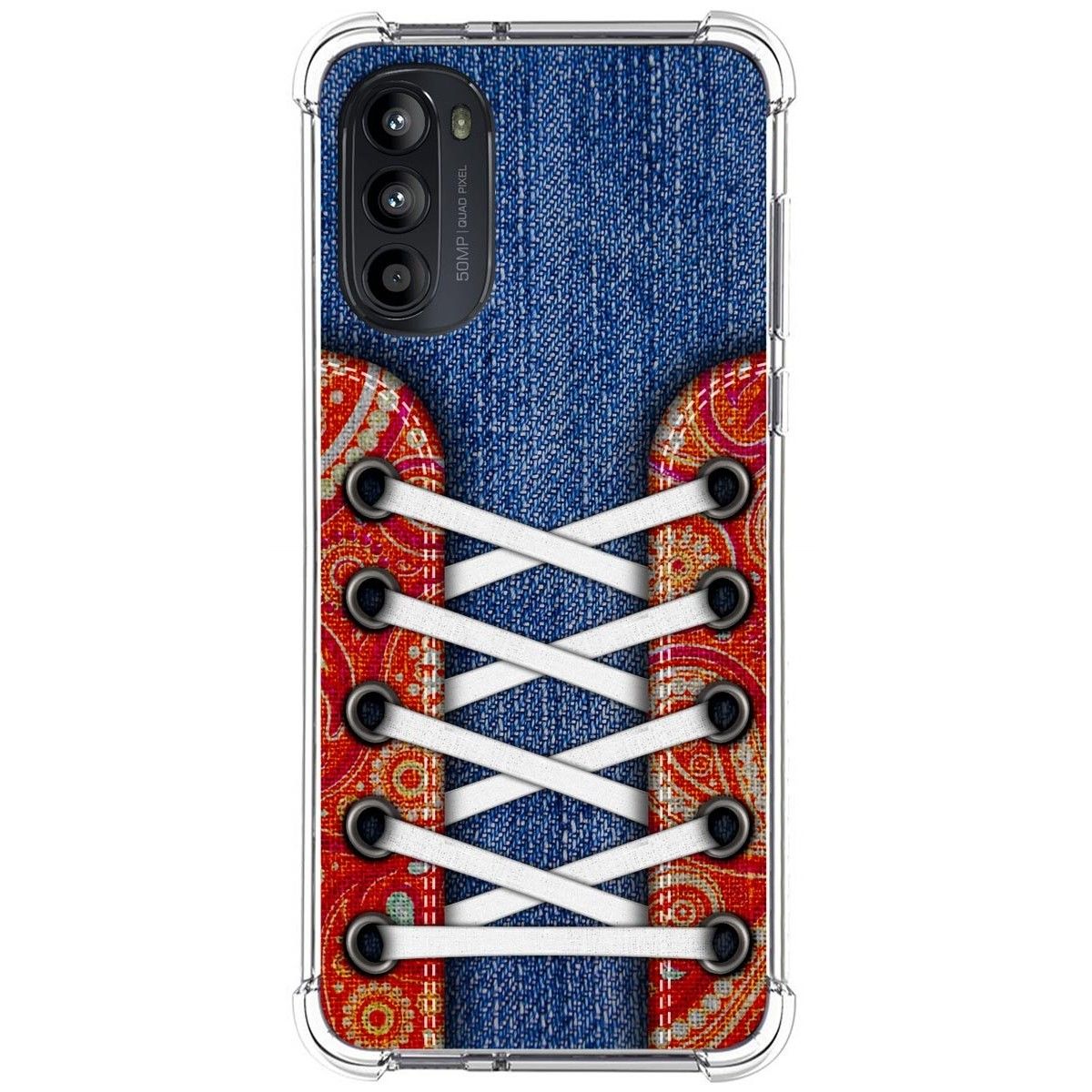 Funda Silicona Antigolpes para Motorola Moto G52 4G diseño Zapatillas 11 Dibujos