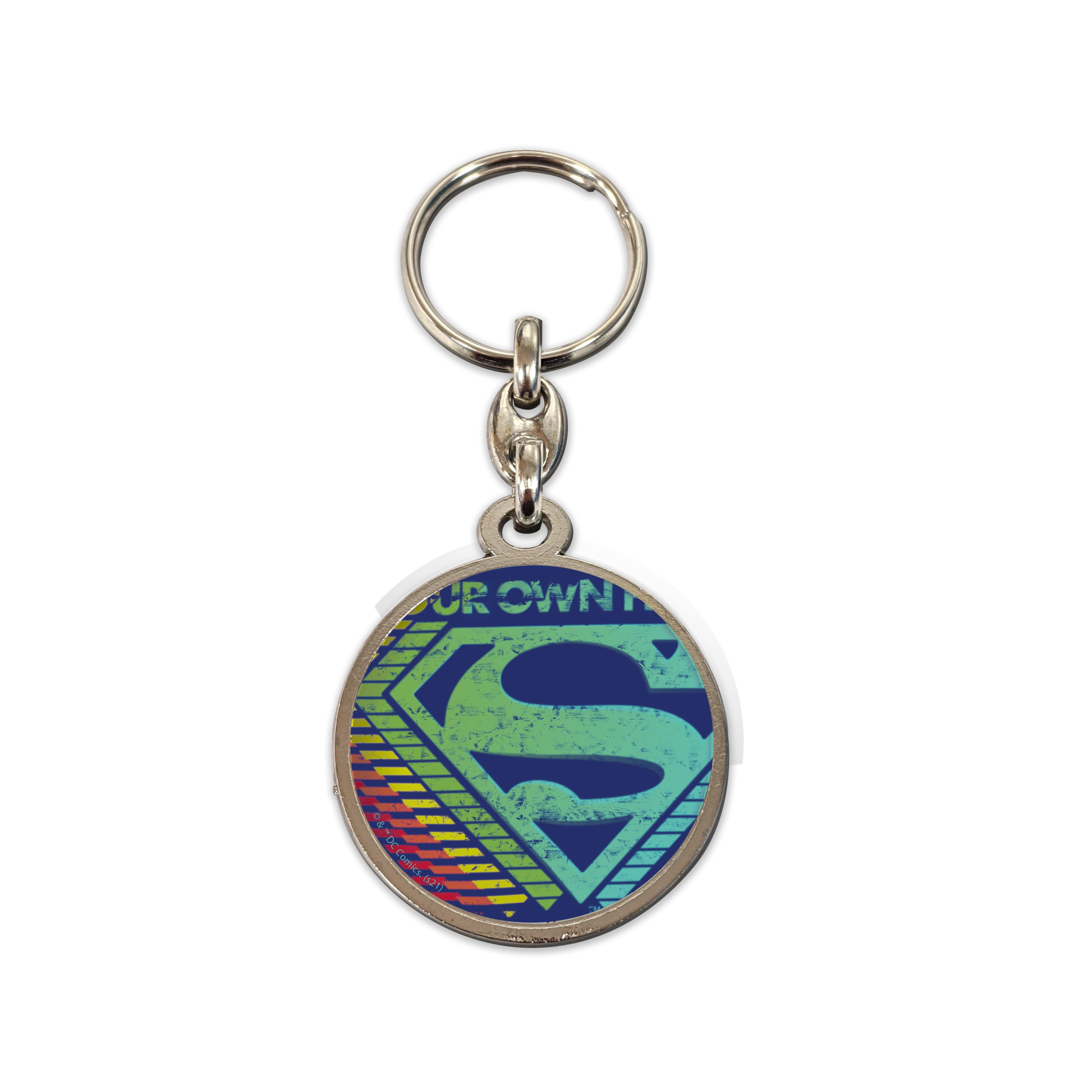 Llavero Metálico DC Comics Superman Logo Multicolor 7cm