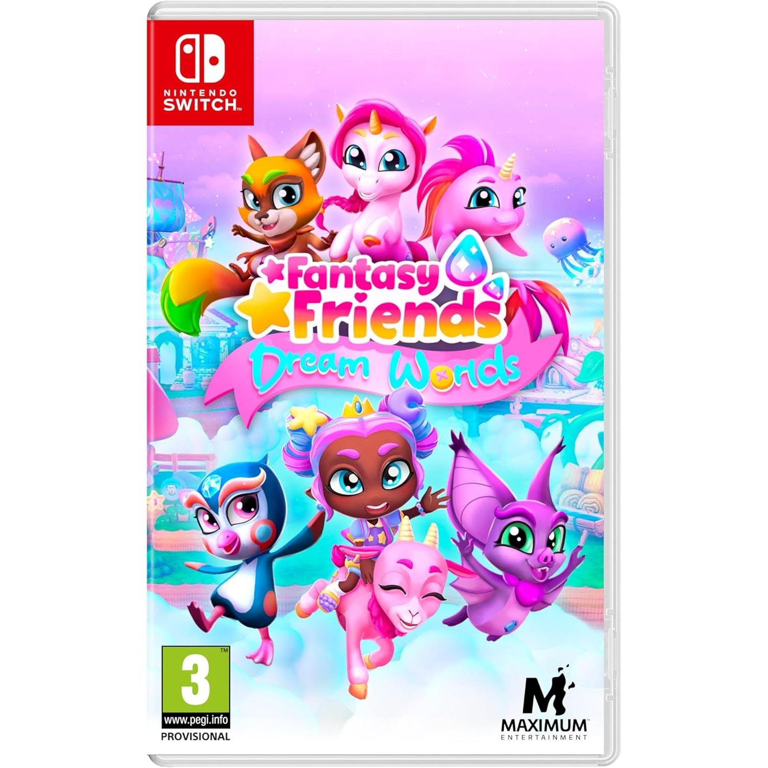 Fantasy Friends Dream Worlds Juego Fisico para Consola Nintendo Switch