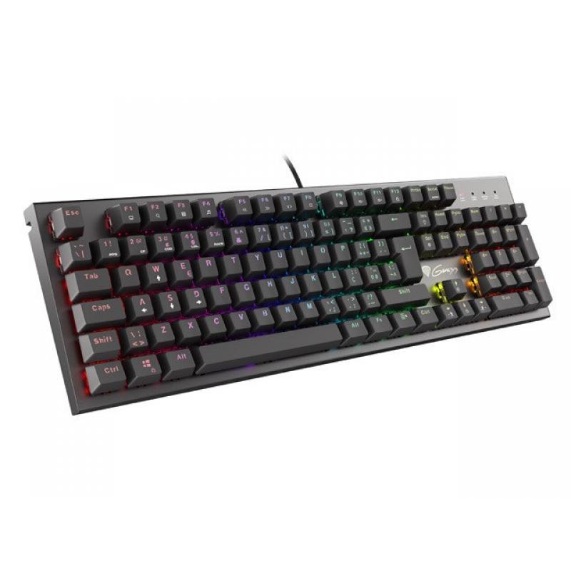 Genesis Thor 300 Teclado Mecánico Gaming RGB Negro Switch Outemu Marrón Layout Portugués