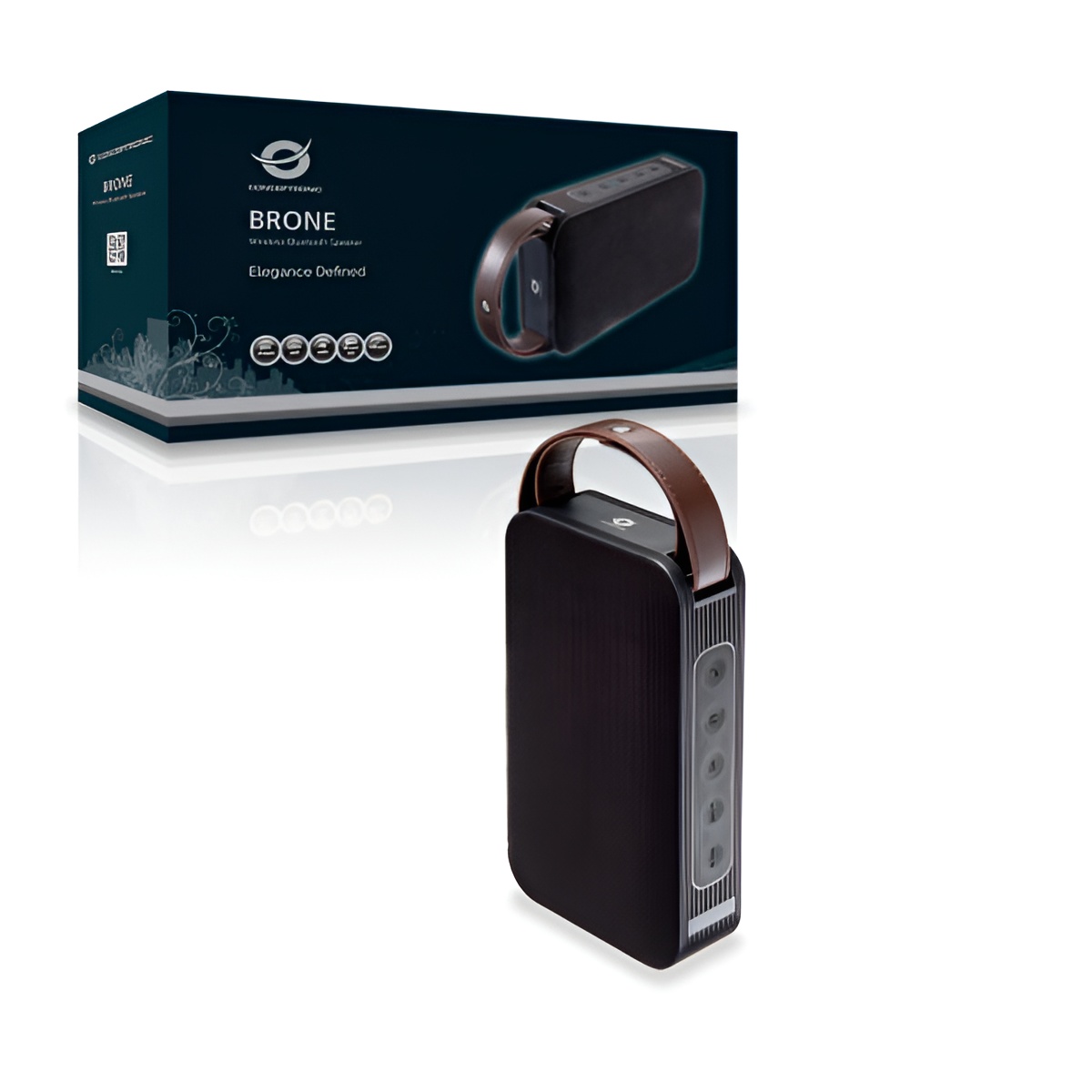 Altavoz conceptronic bluetooth brone microsd puerto usb radio fm color negro
