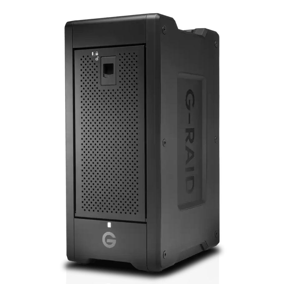 SanDisk G-RAID SHUTTLE 8 unidad de disco multiple 208 TB Escritorio Negro