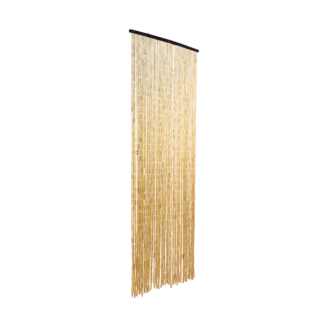 CORTINA PUERTA HONG KONG MARFIL 70 LINEAS 90X200 CM NORTENE