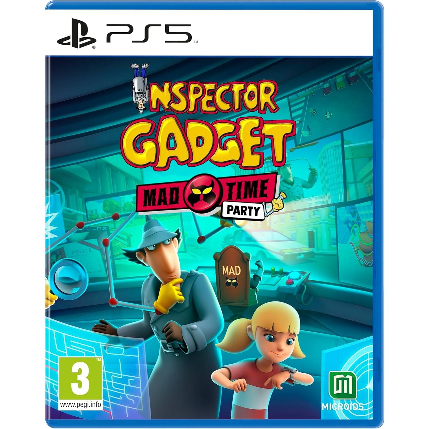 Inspector Gadget: Mad Time Party Juego para Consola Sony PlayStation 5, PS5 [ PAL ESPAÑA ]