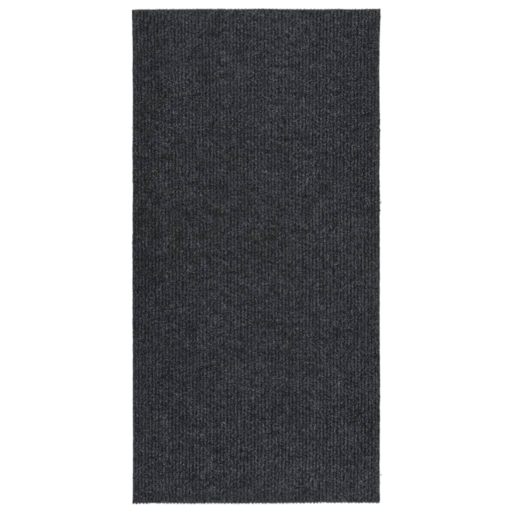 Vidaxl Alfombra de Pasillo Atrapa Suciedad 100x200 Cm Antracita - Gris