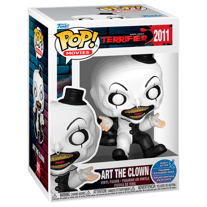 Funko Pop Horror Terrifier Art The Clown Sentado 2011 It Chapter One Pennywise Sentado  2011 Figura Coleccionable Regalo