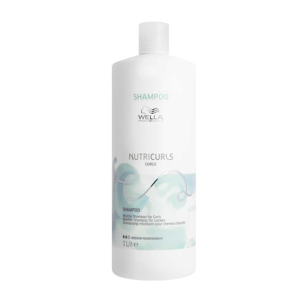 Wella Professionals Champú Nutricurls para Cabello Rizado - Limpieza Profunda y Definición de Rizos