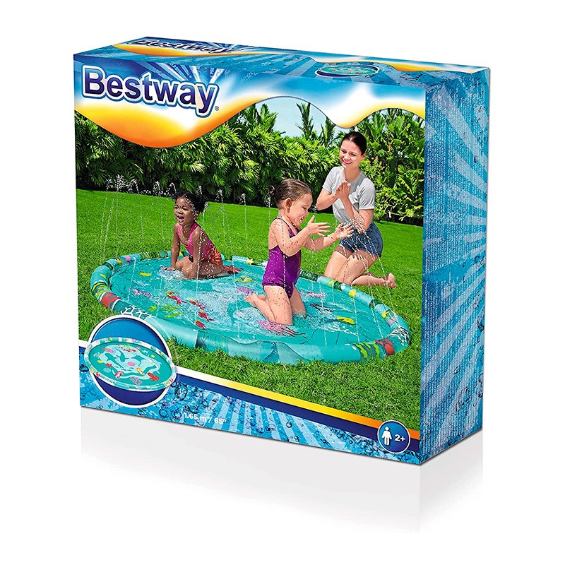 Piscina con Chorro Agua 165 x 165 cm.