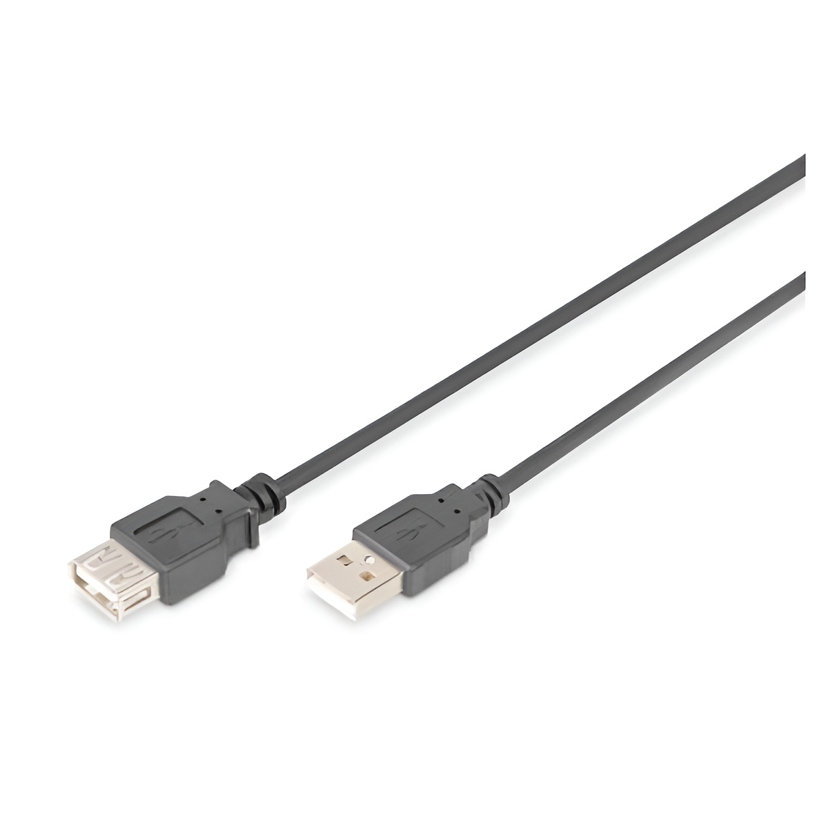 Digitus By Assmann Cable de Extensión USB 3m Alta Velocidad 480 Mbit/s Negro