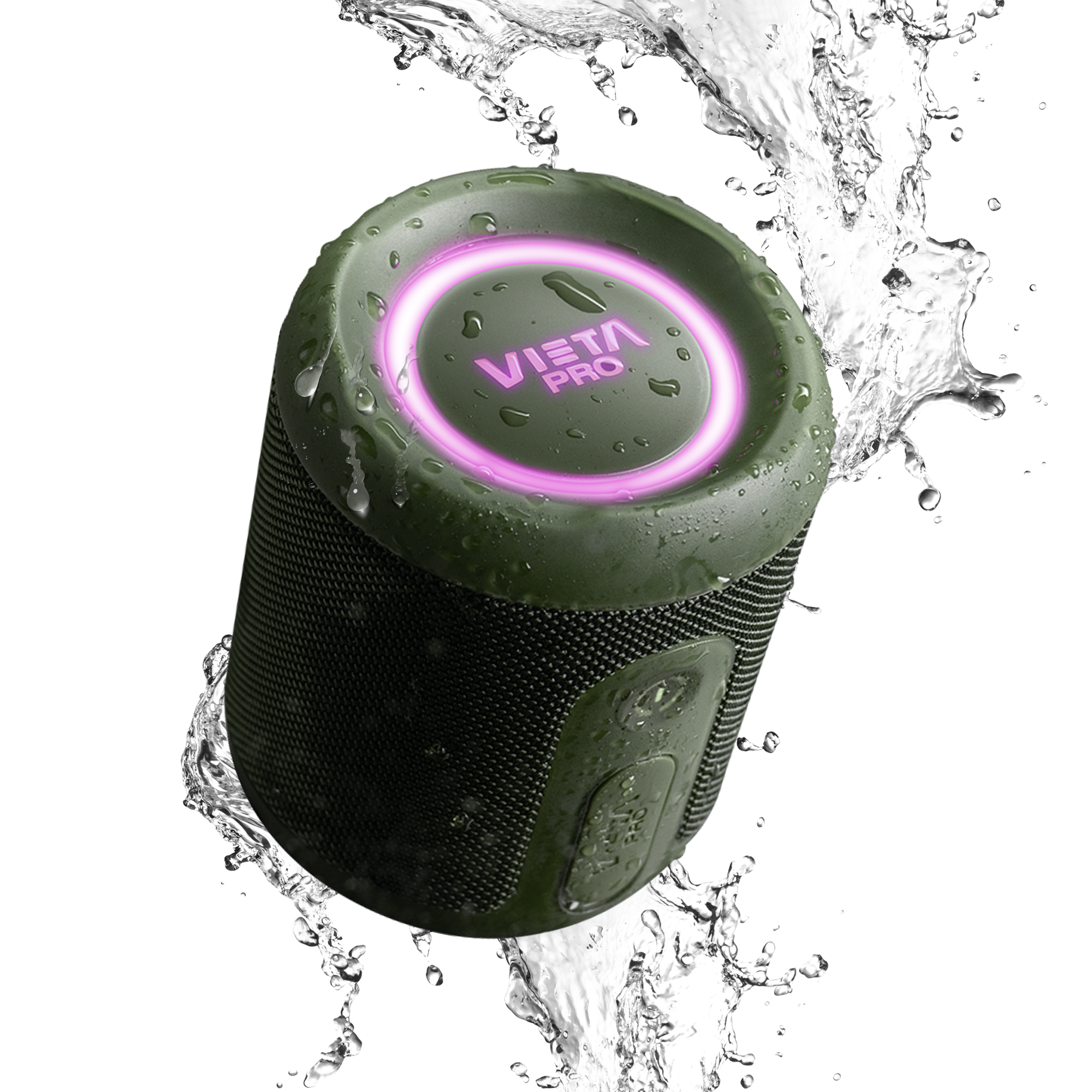 Vieta Pro Easy 4 | Altavoz Portátil Bluetooth 5.3 Potente 25W, Radio FM, Resistente al Agua, 13H Batería, Micrófono, Aux-In, USB-C, TWS, Compatible con Alexa
