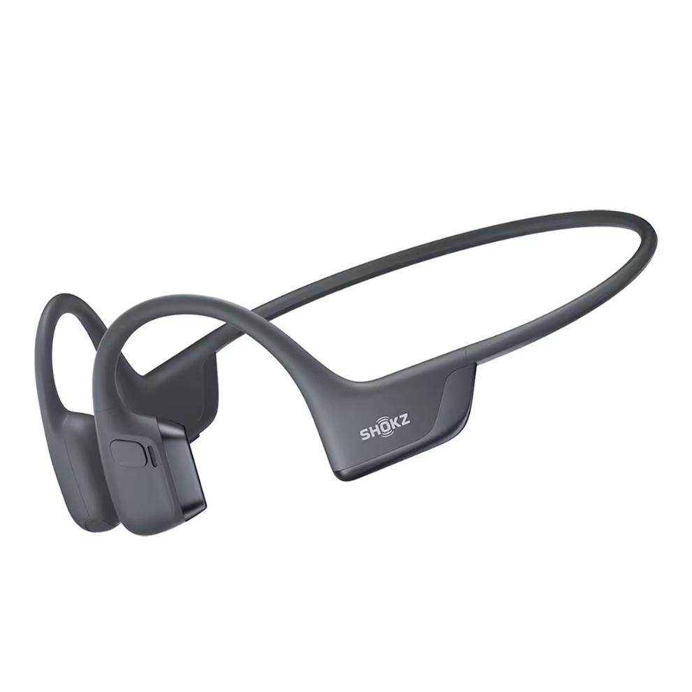SHOKZ OpenRun Pro 2 Auriculares Deportivos de Conducción Ósea, Inalámbricos Bluetooth 5.3, Micrófonos con Cancelación de Ruido, Resistente al Agua IP55, 12h Reproducción, Carga Rápida USB-C, Versión CN