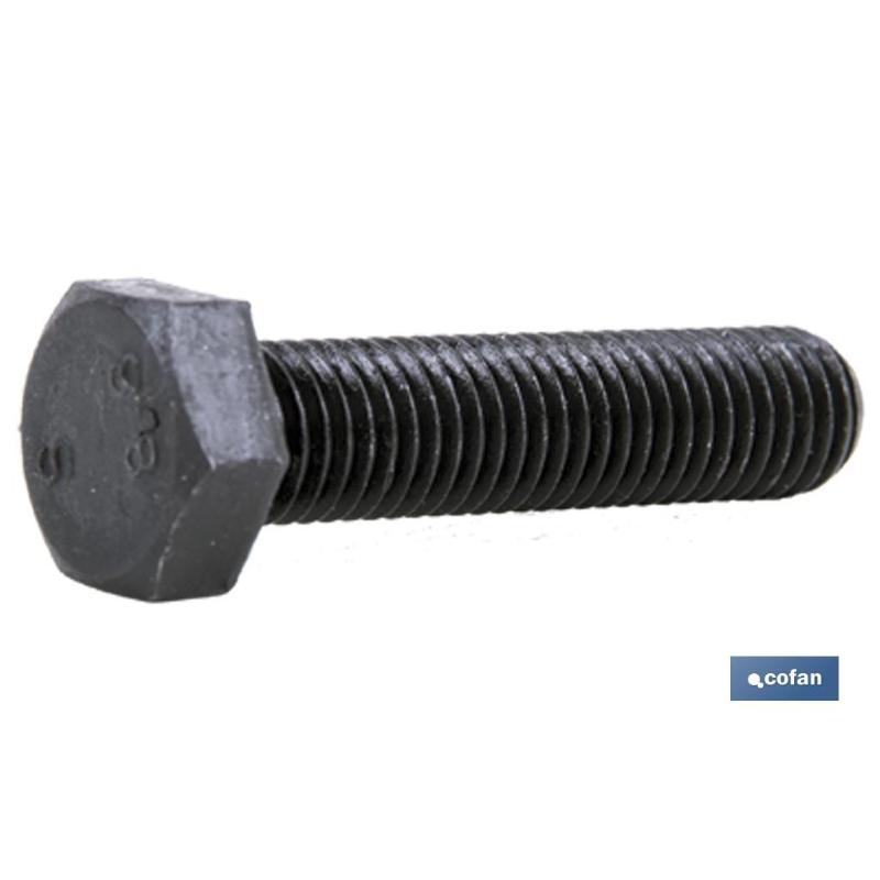 Din 933 c-8.8 9/16 x 50 n unc   caja 25 unid.