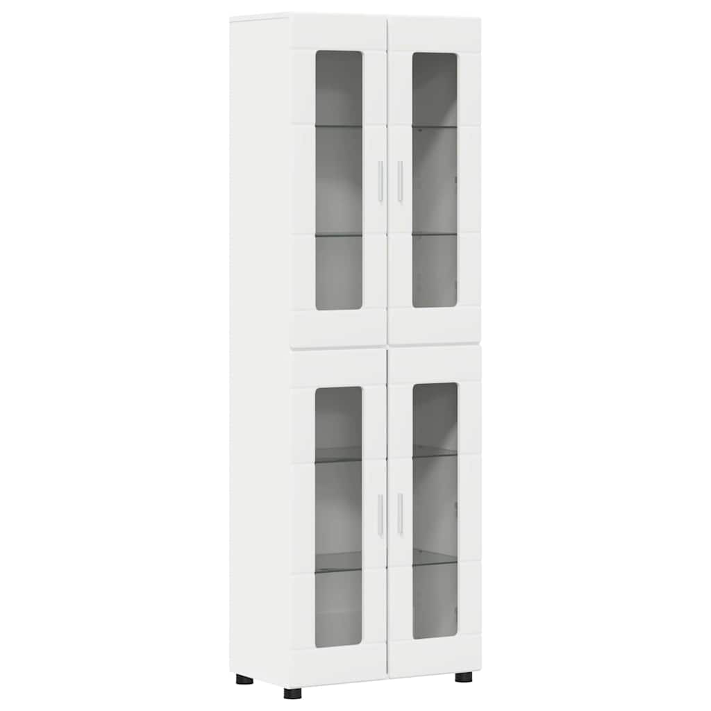 vidaXL Aparador alto FLORIN 60 x 35 x 182 cm Madera de ingeniería
