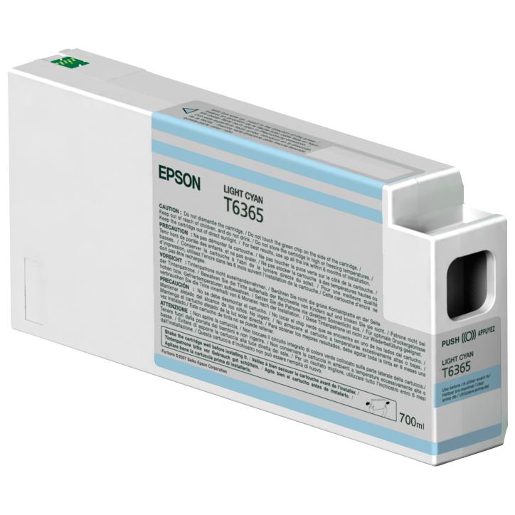 Epson Original Cartucho T636500 cian claro