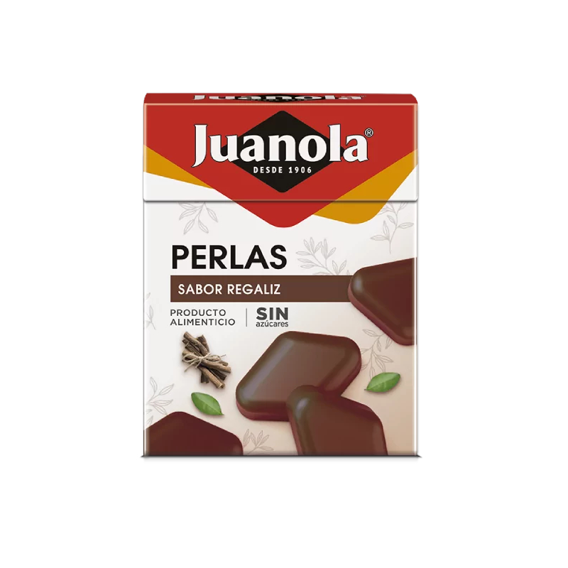 JUANOLA PERLAS BALSÁMICAS SIN AZÚCAR SABOR CLÁSICO  25 G