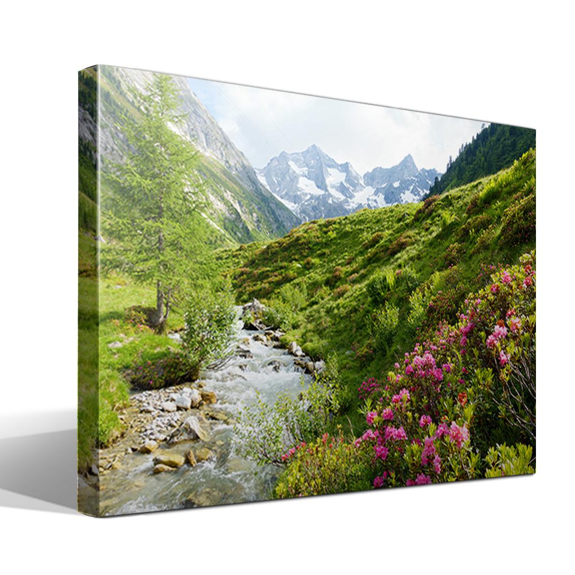 Cuadro Canvas Bello Paisaje - Alta Resolución - Lienzo 100% Algodón - Bastidor Madera - Calidad Superior