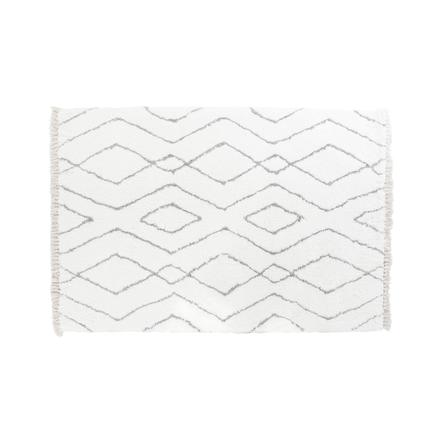 ALFOMBRA POLIESTER 120X180X3 1600 GSM ROMBOS TX197023