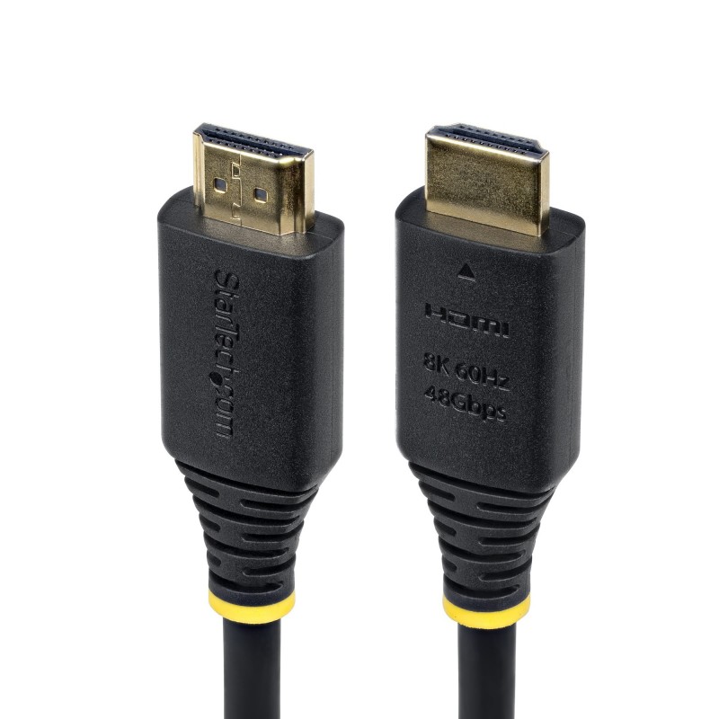 StarTech.com - Cable HDMI Certificado de Ultra Alta Velocidad de 5m - 8K 60Hz/4K 120Hz - Cable HDMI 2.1 con HDR10+ / eARC - 48Gb HDMI21-CBL-8K60-5M