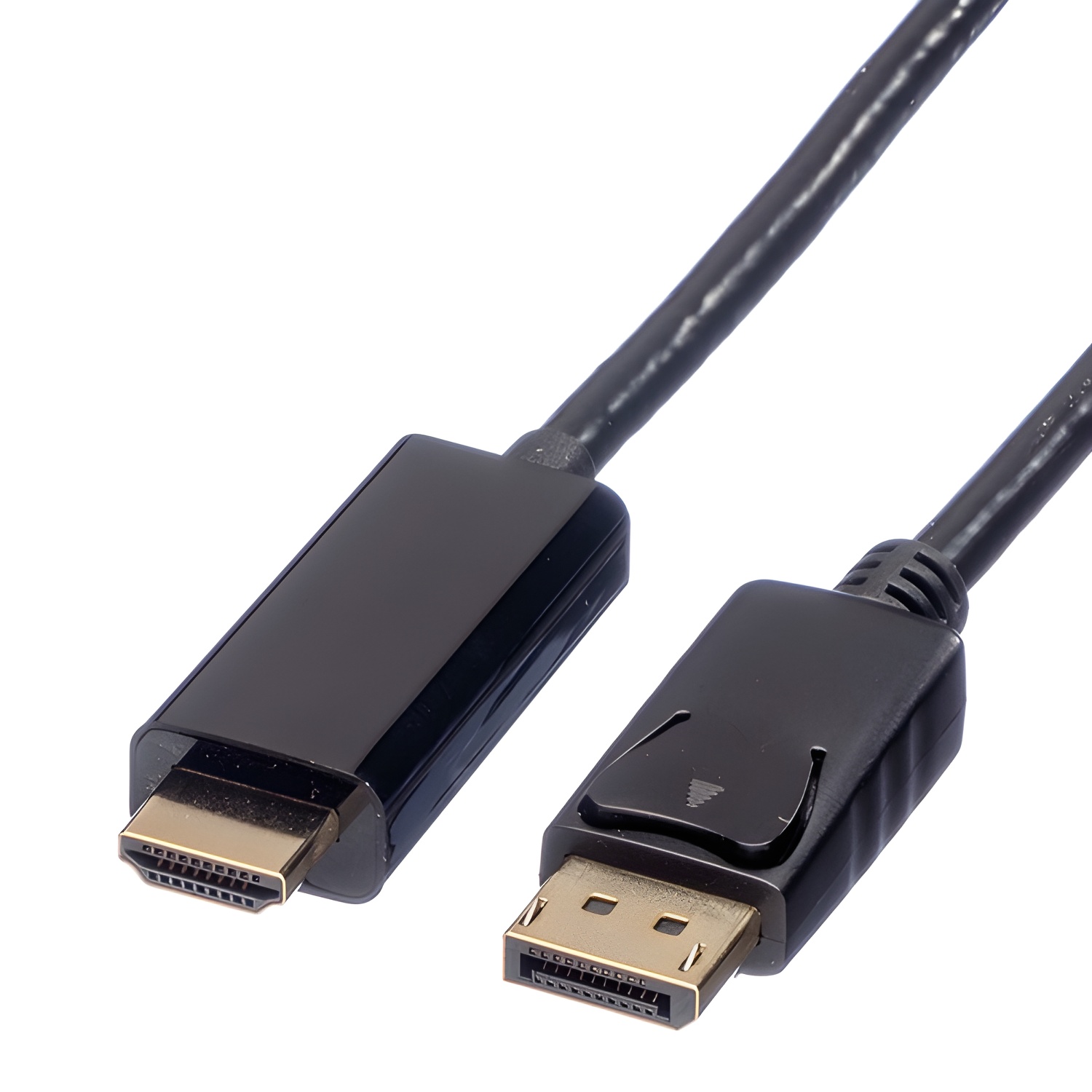 Roline displayport cable dp-uhdtv. m/m. black 3.0m