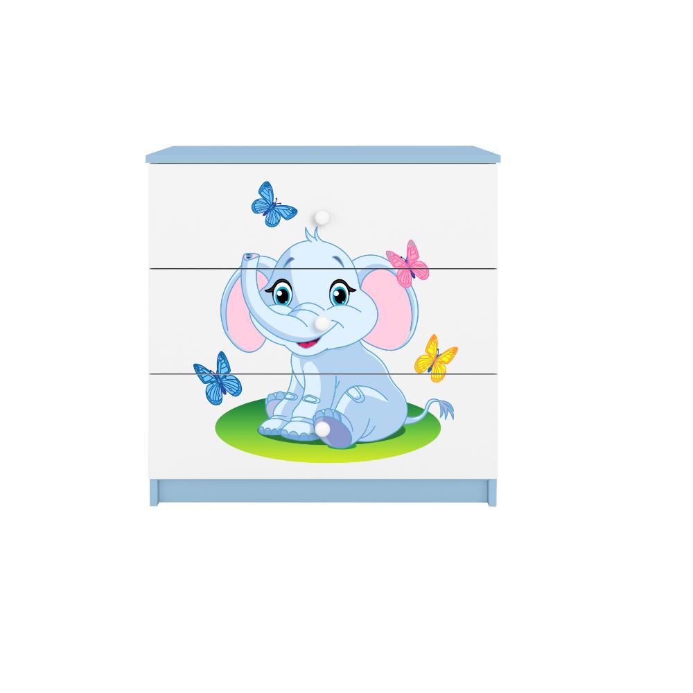 Cómoda Kocot Kids BabyDreams Baby Elephant Blue