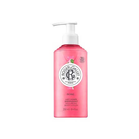 Roger & Gallet Roger Gallet Rose Lait Corps 250Ml - Suavidad Carnal - Hidratación 24h - Piel Deliciosamente Perfumada - Relajantes