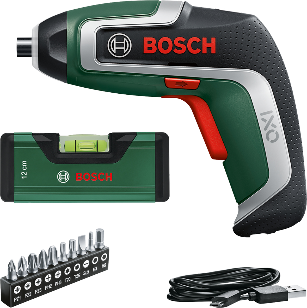 Atornillador Bosch IXO 7 3,6V 2,0AH Level Set