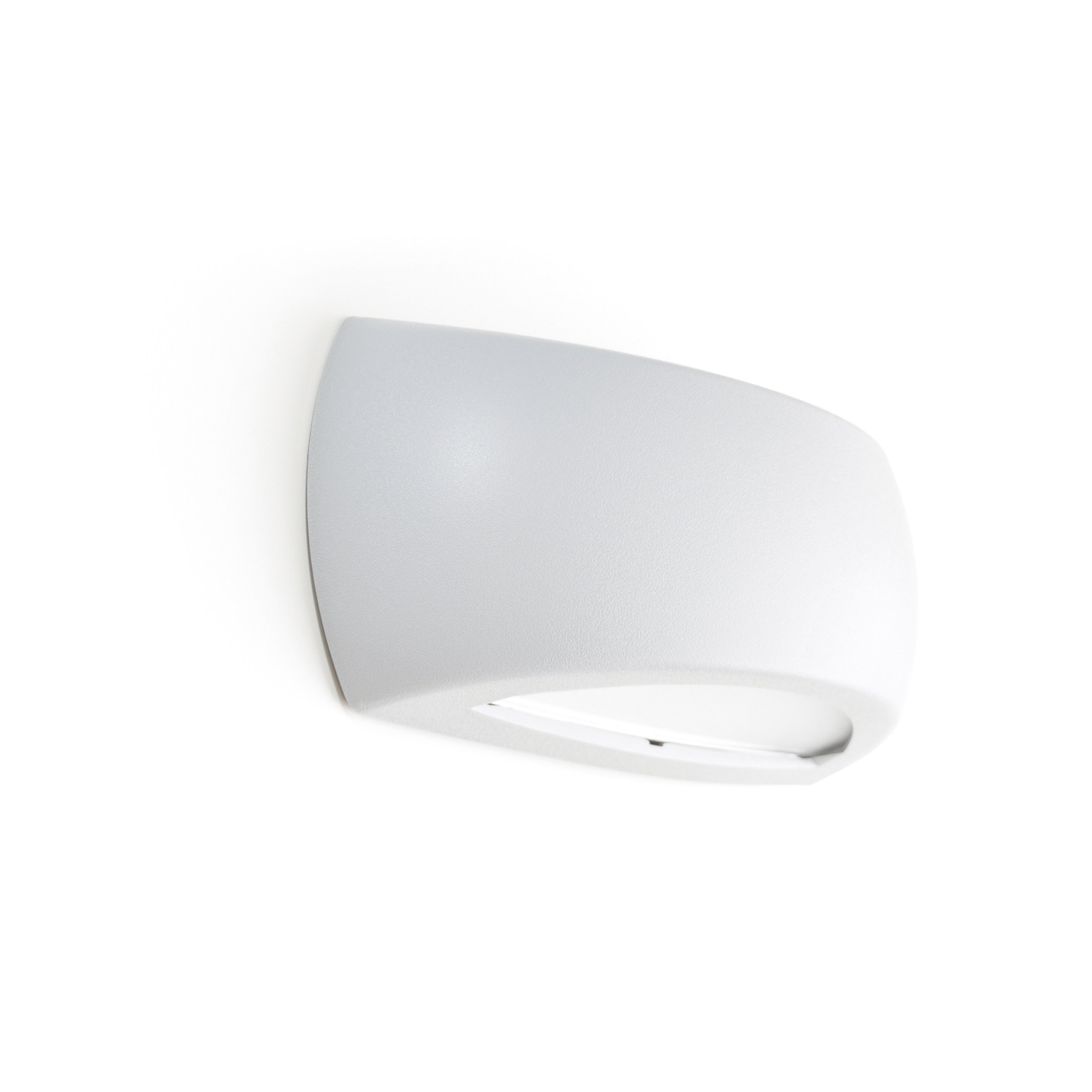 Aplique de Pared Novolux Lighting CALM - Uso Exterior - E27 LED 6W 800lm 2700K - L30 Cm - Resina - Blanco - Sensor