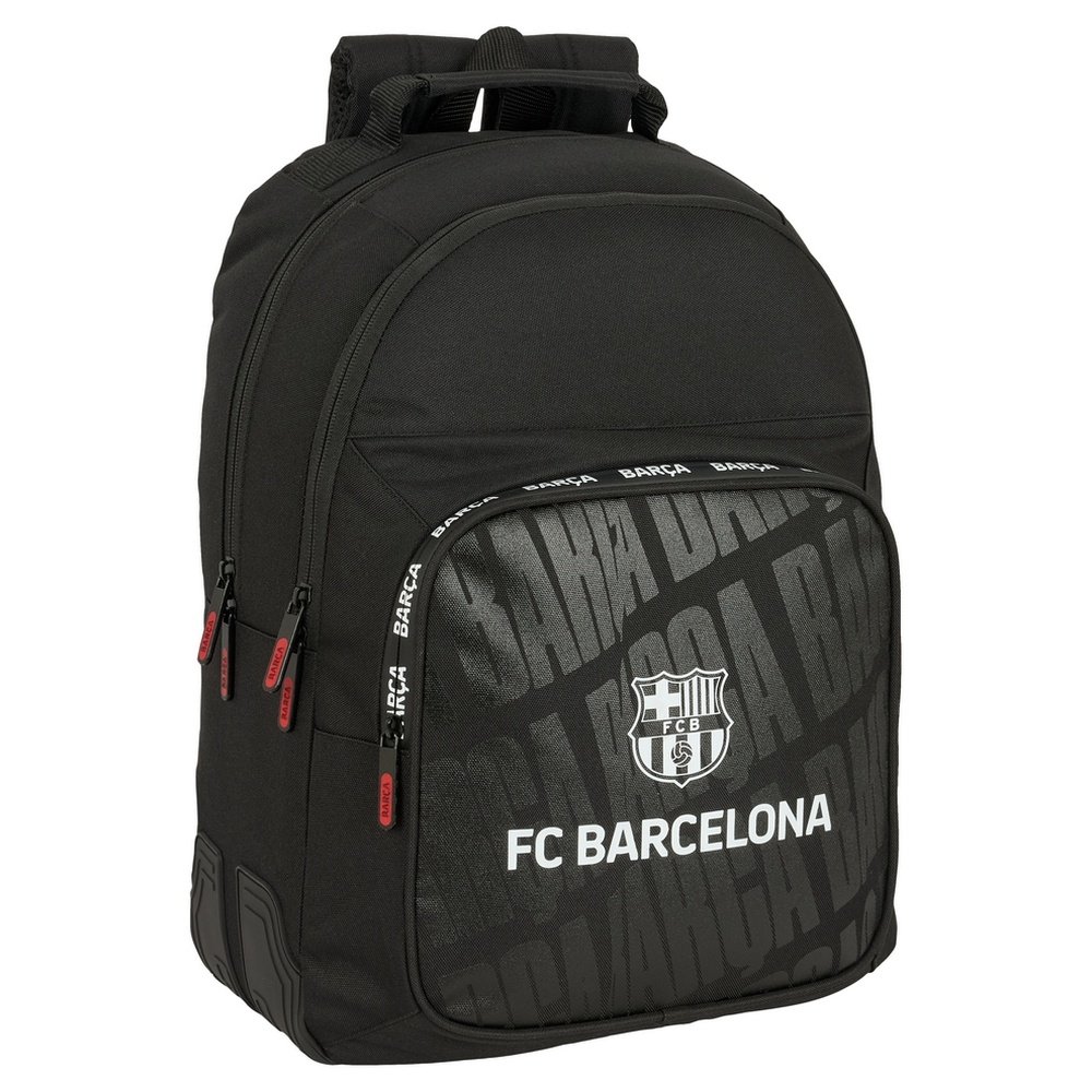 SAFTA  MOCHILA DOBLE CANTONERAS ADAPT. A CARRO F.C. BARCELONA F.C. BARCELONA 15x32x42 Cms.