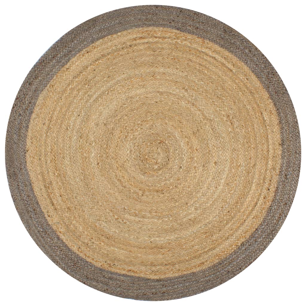 Vidaxl Alfombra de Yute Hecha a Mano 120 Cm