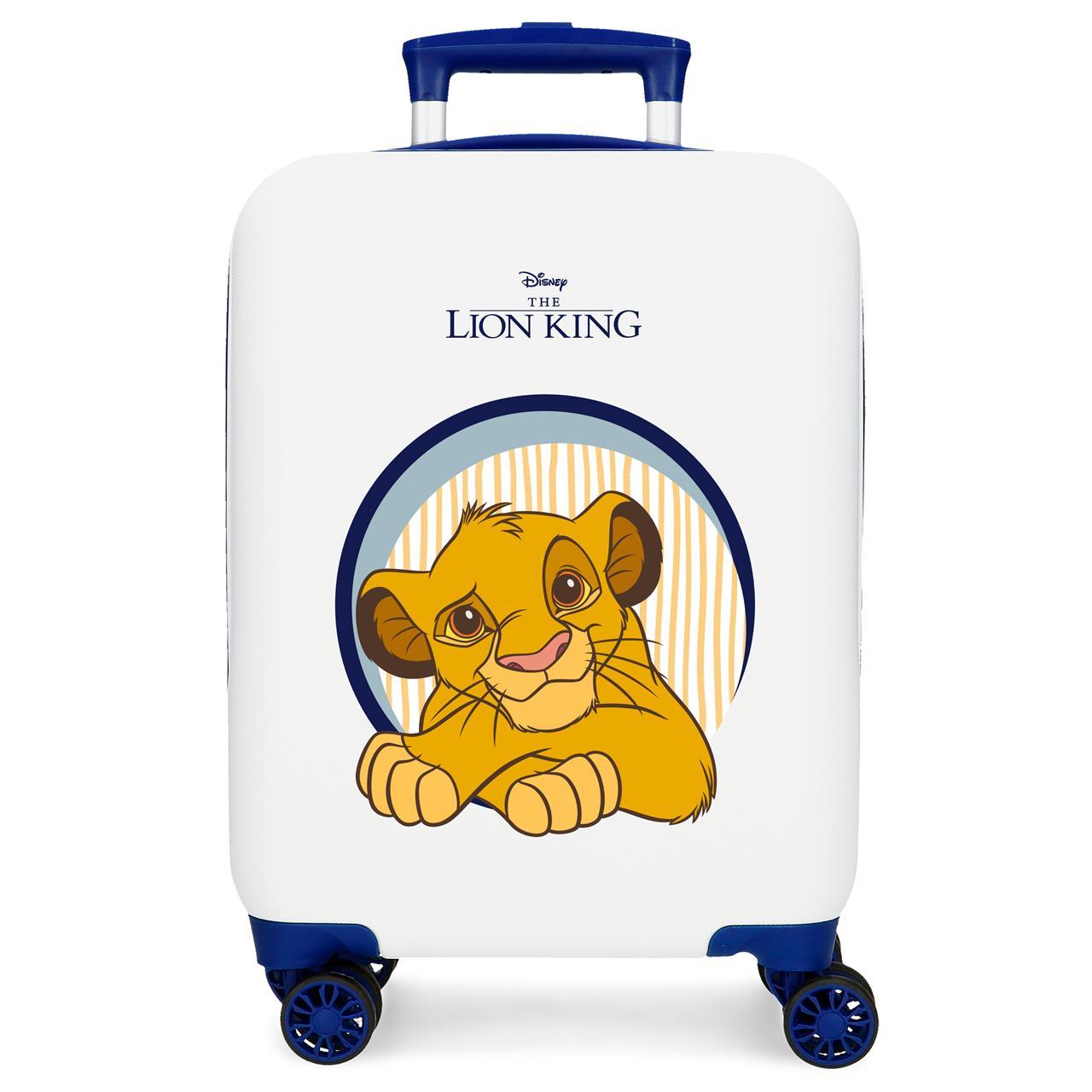 Disney Maleta De Cabina ABS Rígida Clásicos Disney Blanco