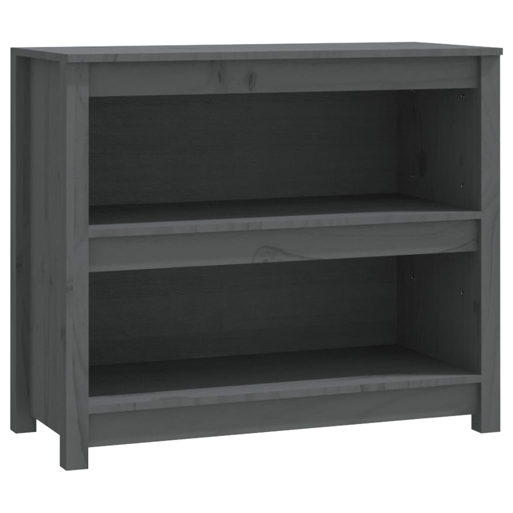 Vidaxl Estantería Madera Maciza de Pino 80x35x68 Cm Natural