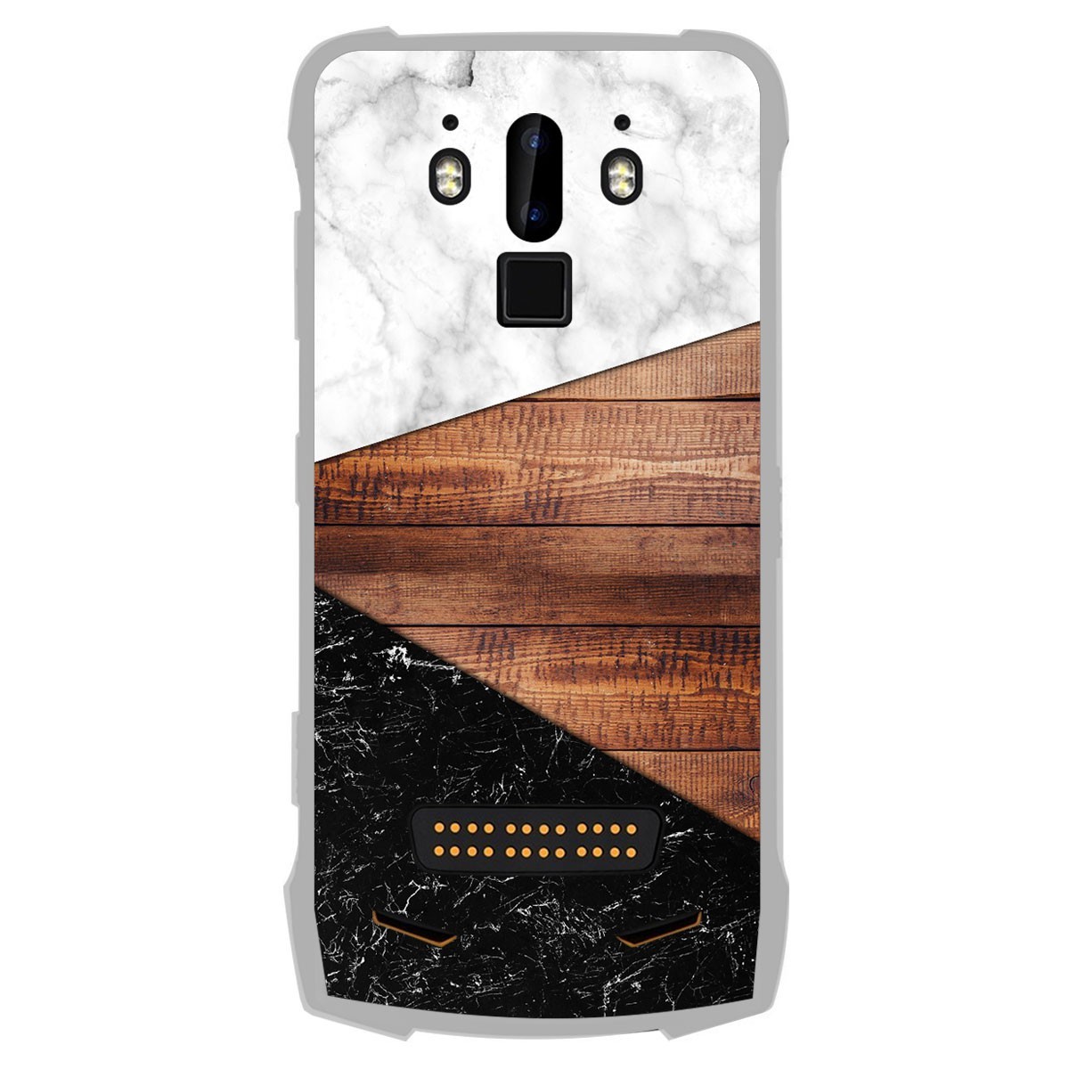 Tumundosmartphone Funda Gel Tpu para Doogee S90 diseño Mármol 11 Dibujos