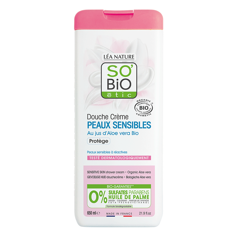 Gel ducha piel sensible protector bio 650 ml de gel So'Bio