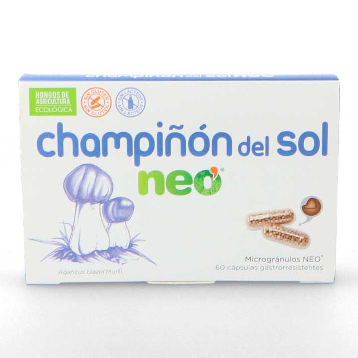 Champiñon Del Sol Neo 60Cap. Gastroresistentes Neo.