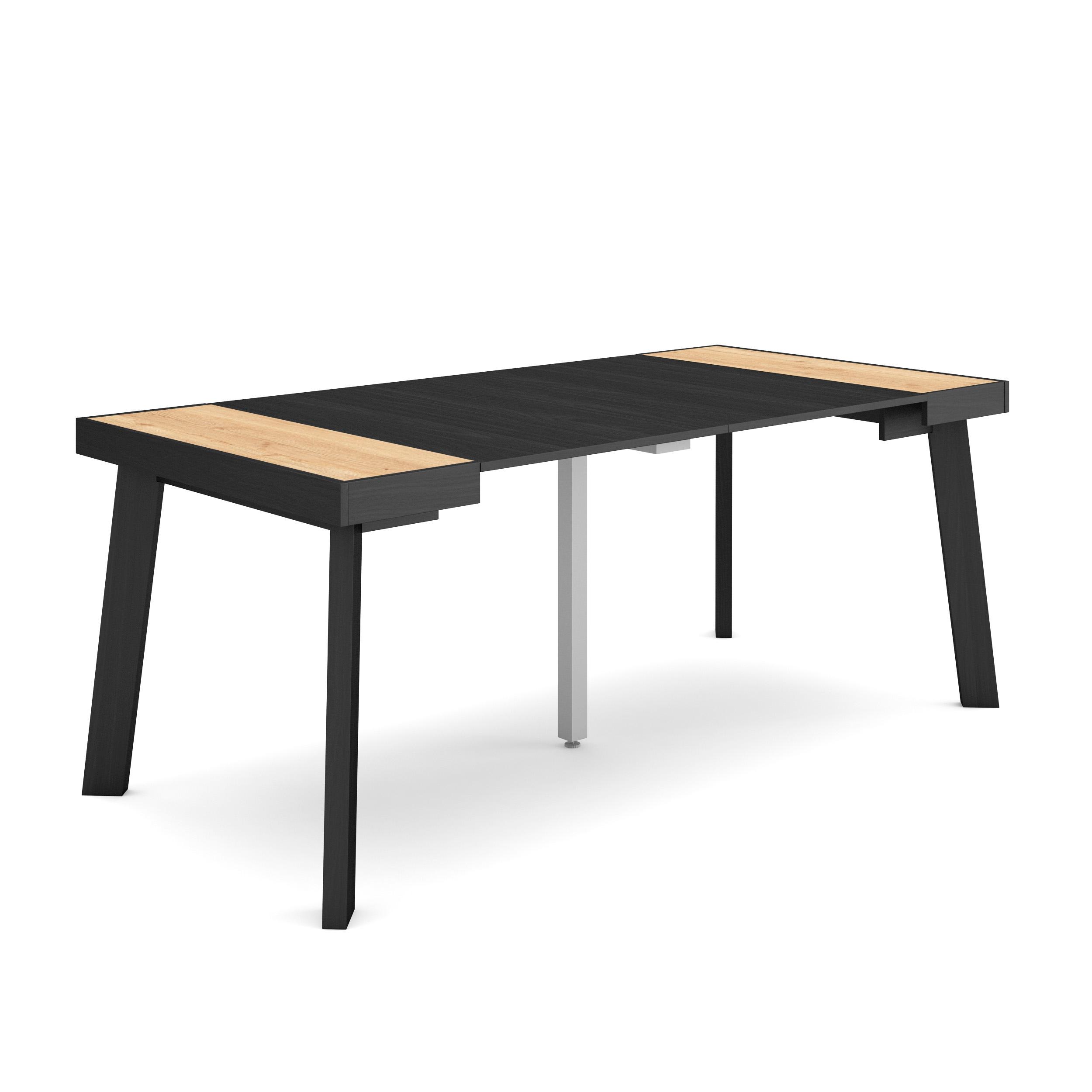 Skraut Home, Mesa Consola Extensible, Mesa Auxiliar, Tapa, 58/180x90x73cm, Práctica y Versátil, Varios colores disponibles