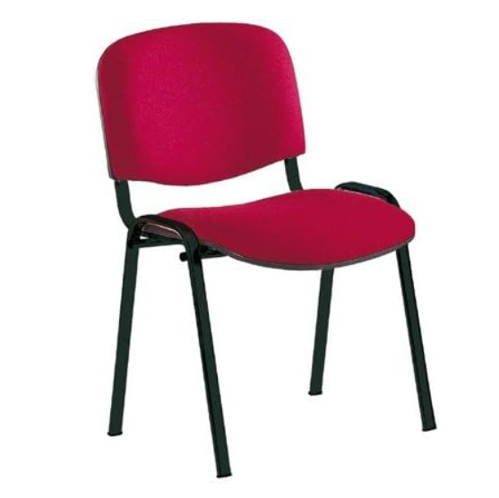 Silla Confidente Rocada RD-965/2 Granate Ignífuga