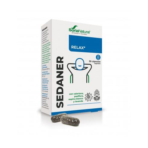 SORIA NATURAL SEDANER 29-C 30 Cápsulas    Complementos Alimenticios para el Descanso y la Relajación