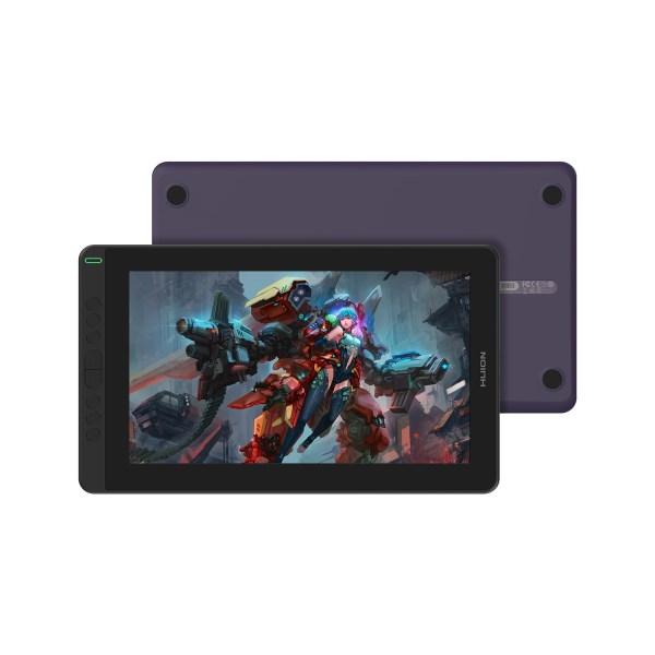 HUION Kamvas 13 tableta digitalizadora Violeta 5080 líneas por pulgada 293,76 x 165,24 mm USB