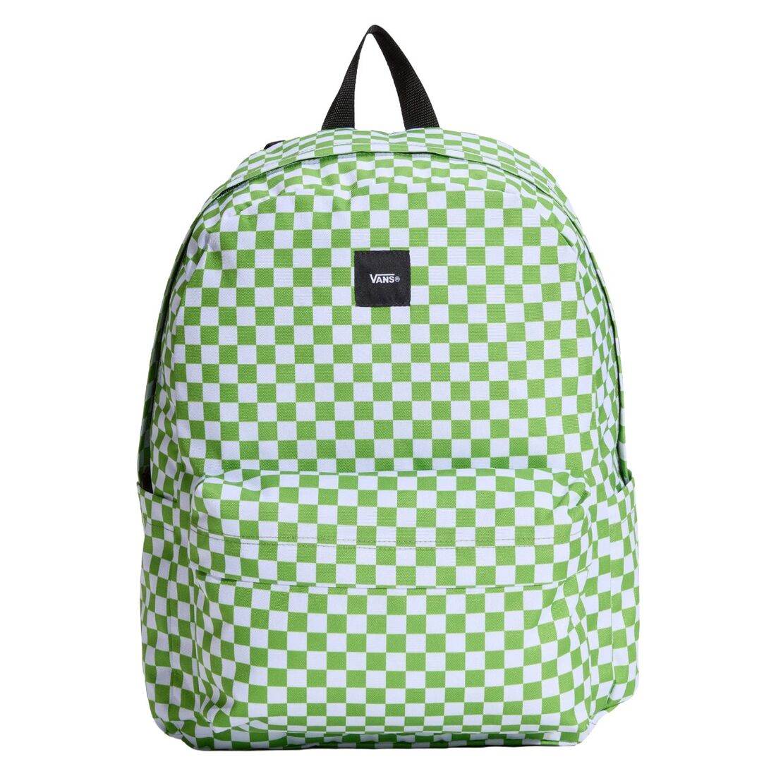 Mochila Vans De Cuadros Verde Y Blanco Old Skool Check Lime Burst - Diseño Icónico, Espaciosa y Duradera