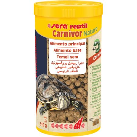 Sera Reptil Professional Carnivor Nature Alimento Bicomponente para Reptiles Carnívoros - 310 gr