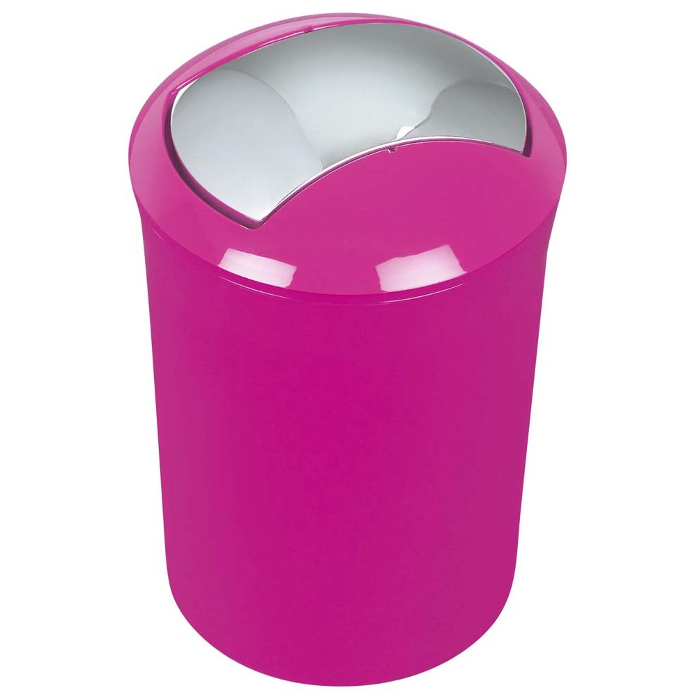 Spirella - Cubo de basura SPIRELLA colección Sydney color rosa oscuro acrilico  (5L)