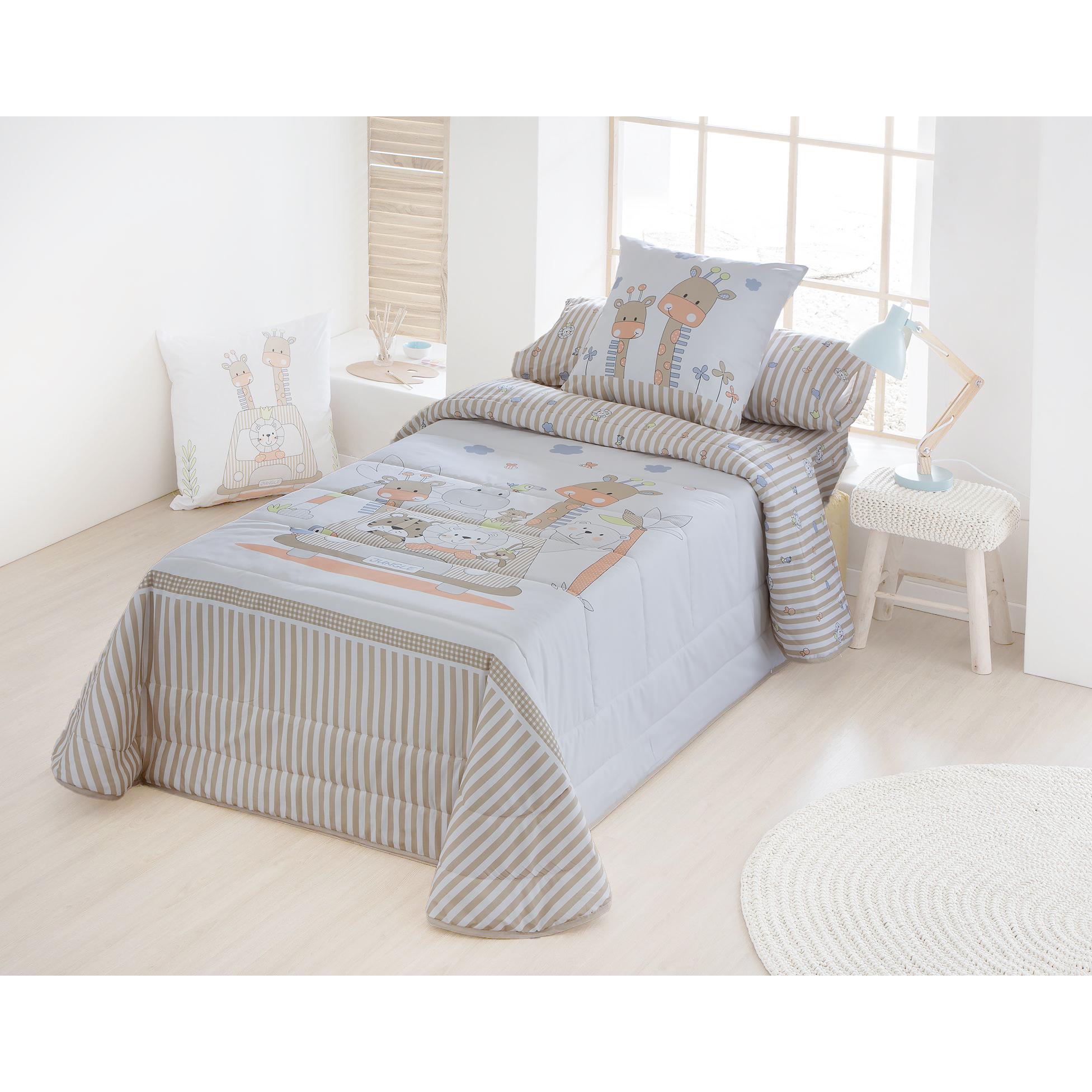 JVR - COLCHA BOUTI modelo JOYFUL - Tejido Jacquard Pique - Fabricado en España - Cama 90/105/135/150/160/180
