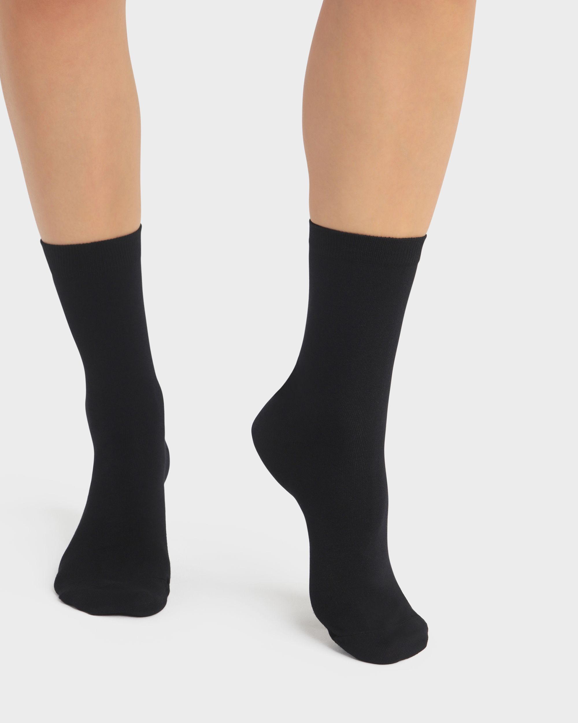 Pack de 2 suaves calcetines de fibra de bambú