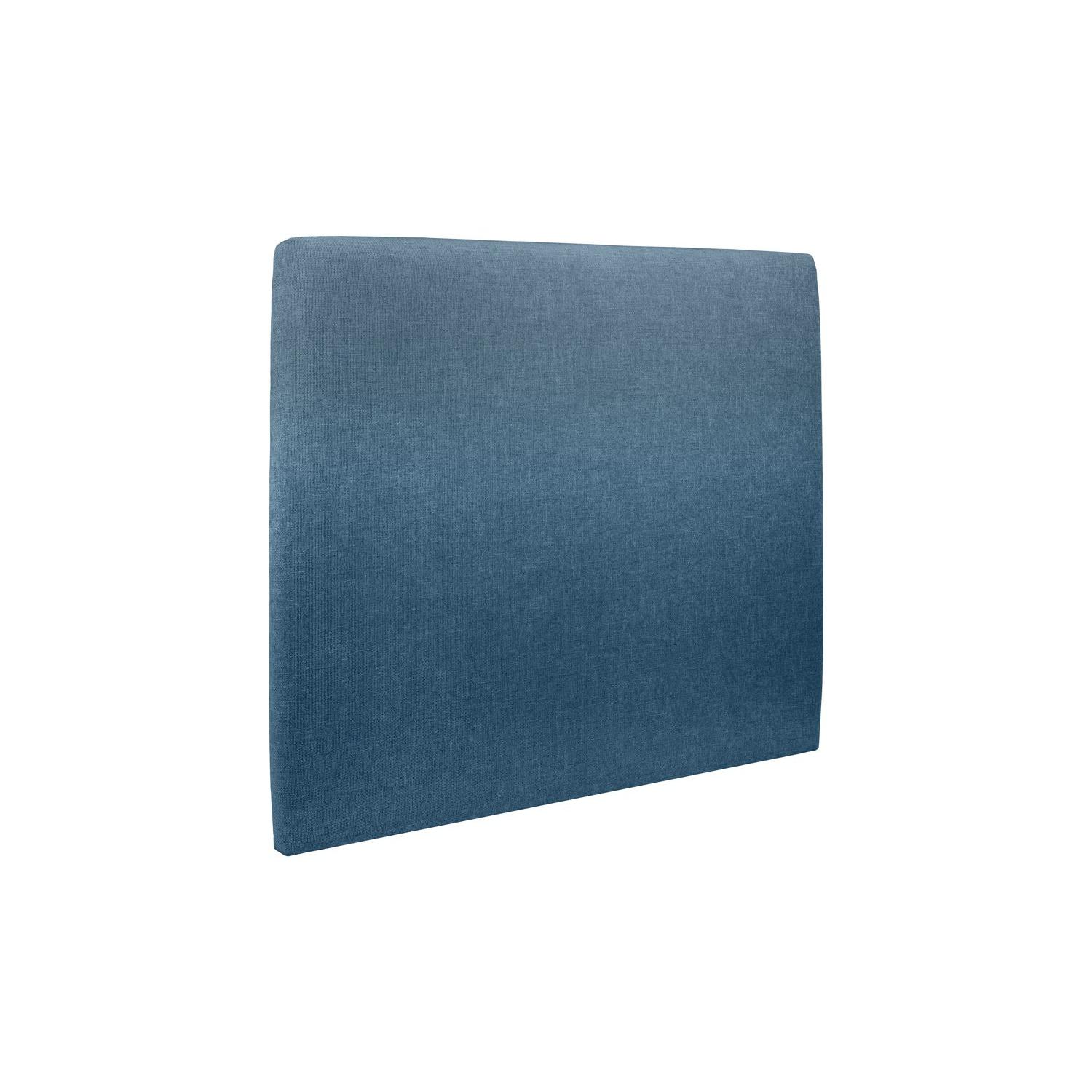 Cabecero tapizado 150 cm - Lienzo mate Bleu Ocean
