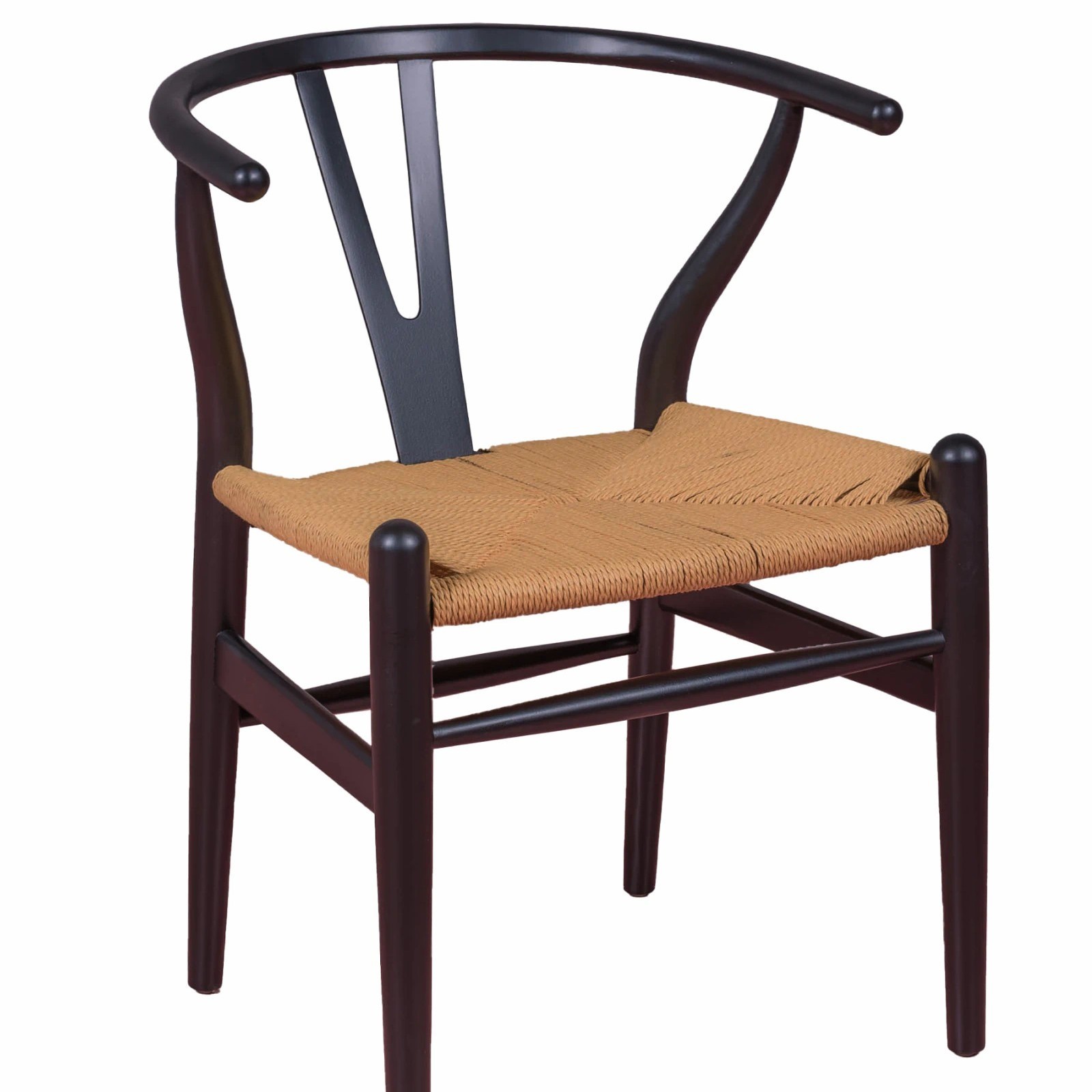 Nest Dream - Silla nórdica en madera de haya de colores y cuerda ecológica - Wish