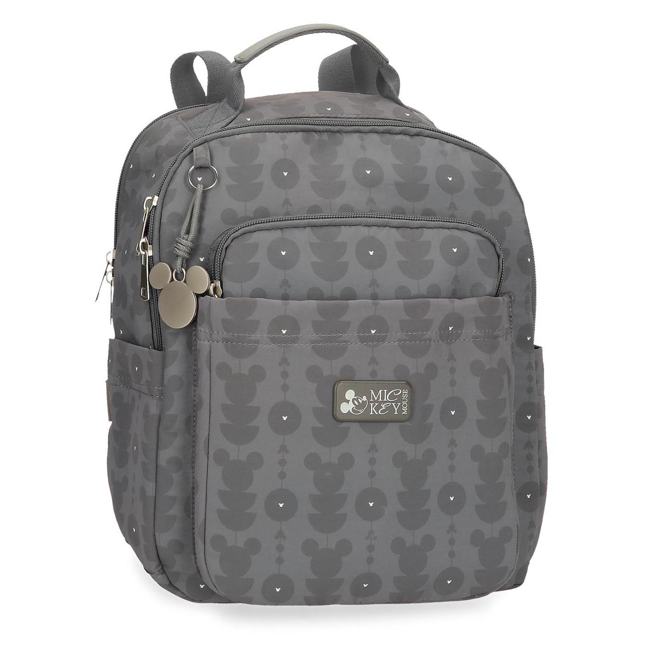 Mochila casual Mickey Zenia Antracita 27 cm x 32 cm x 13 cm
